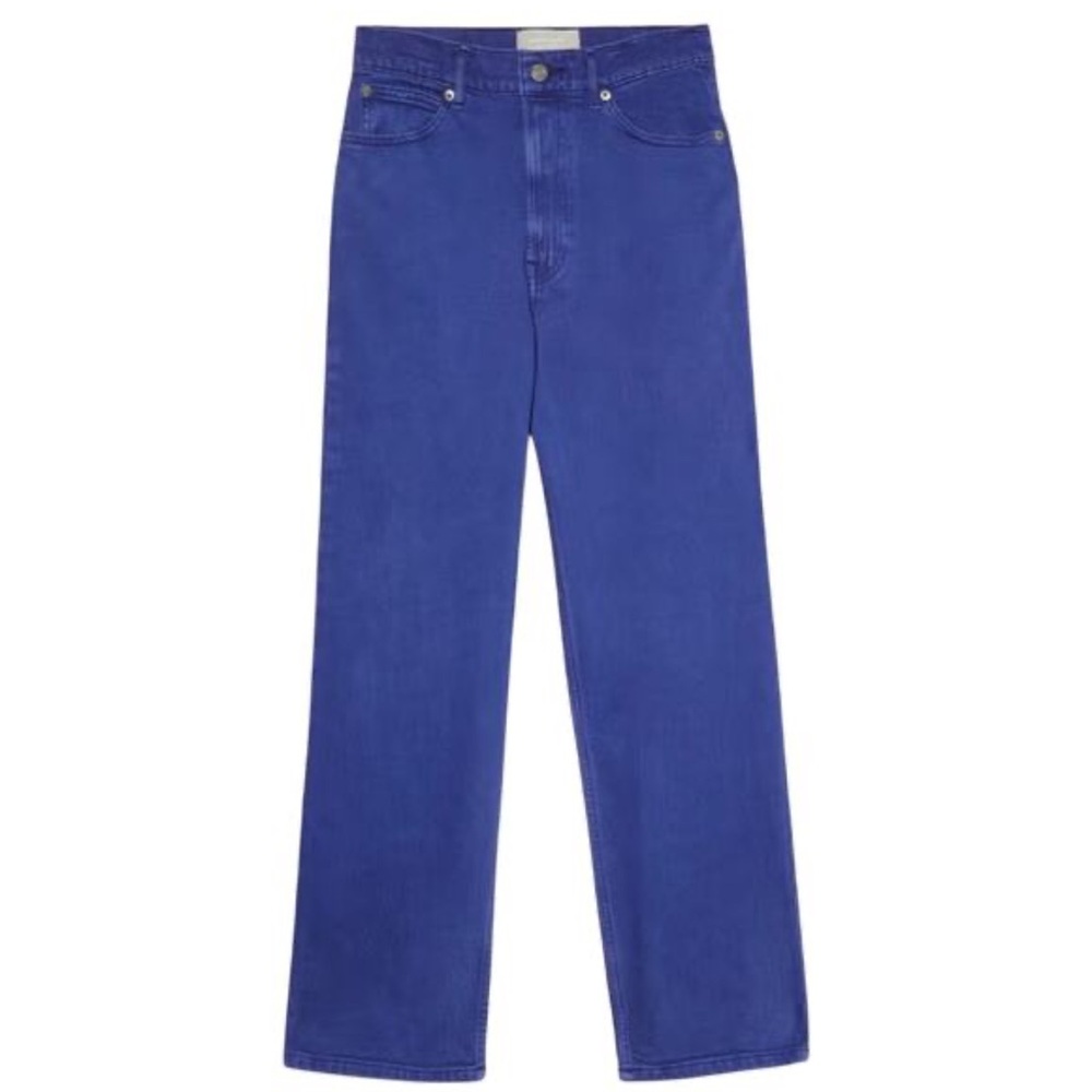 NEW Everlane purple Blue Jeans women size 26Tall